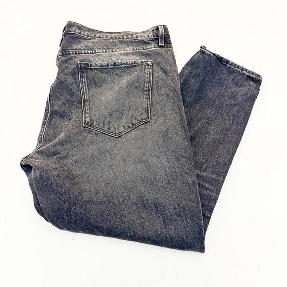 Frame Le Garçon Crop Wilkinson Destruct Charcial Denjm Jeans Size 32 - Picture 8 of 8